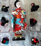 japan gofun case doll wigs